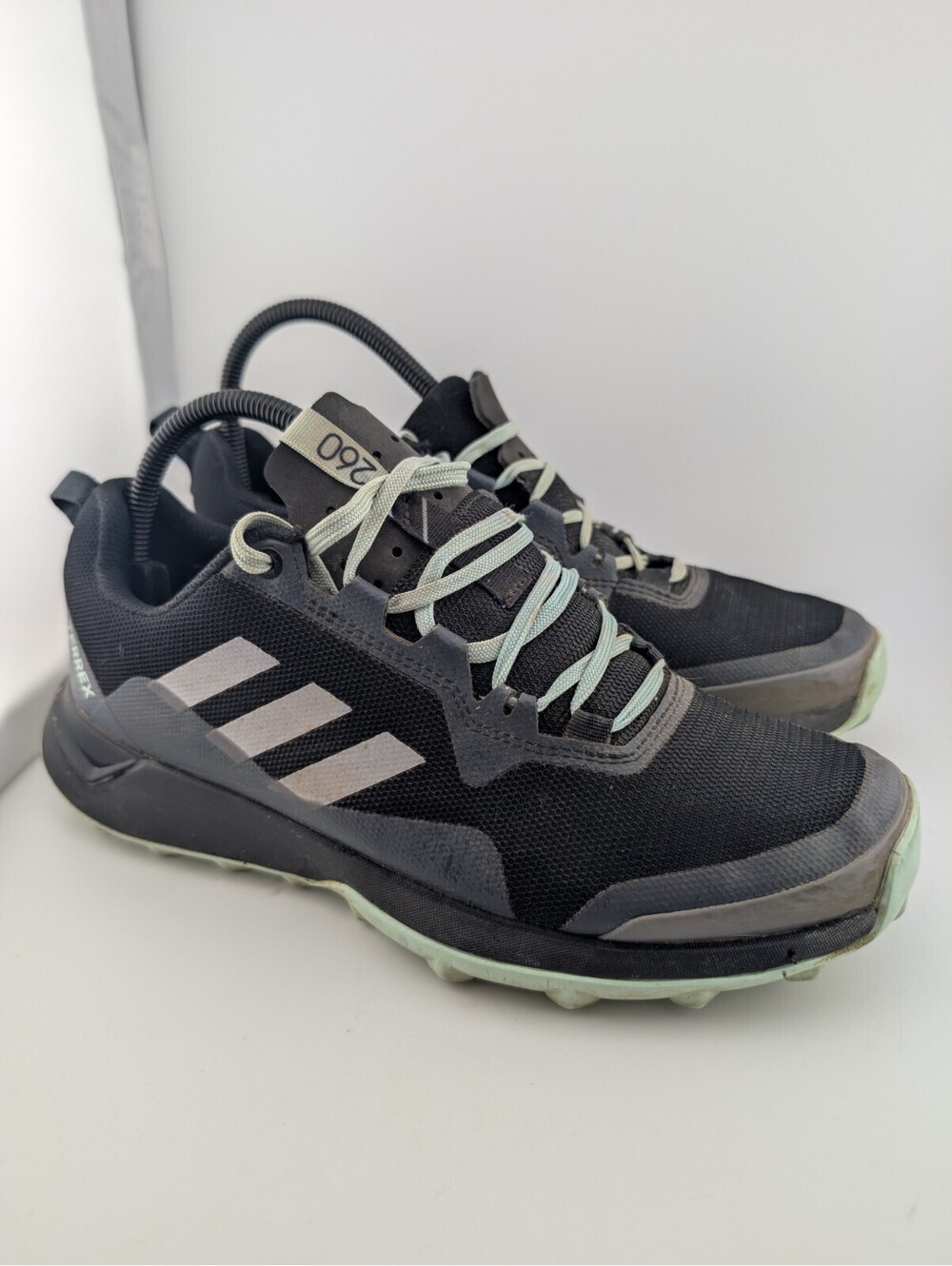 Adidas Terrex Women's Size 8 Hiking Shoes Trail Running Sneakers Black Gray